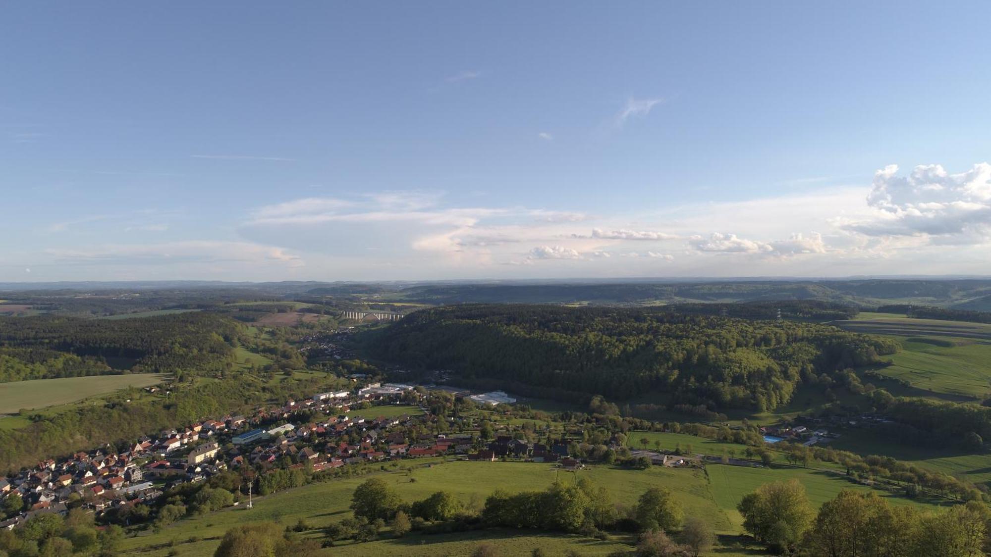 Die Triniushuette "Thueringens Schoenste Aussicht" Rauenstein エクステリア 写真