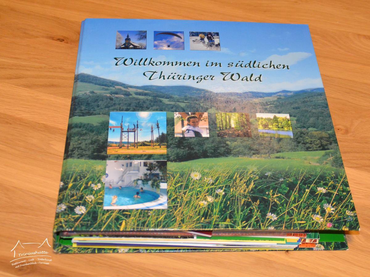 Die Triniushuette "Thueringens Schoenste Aussicht" Rauenstein エクステリア 写真