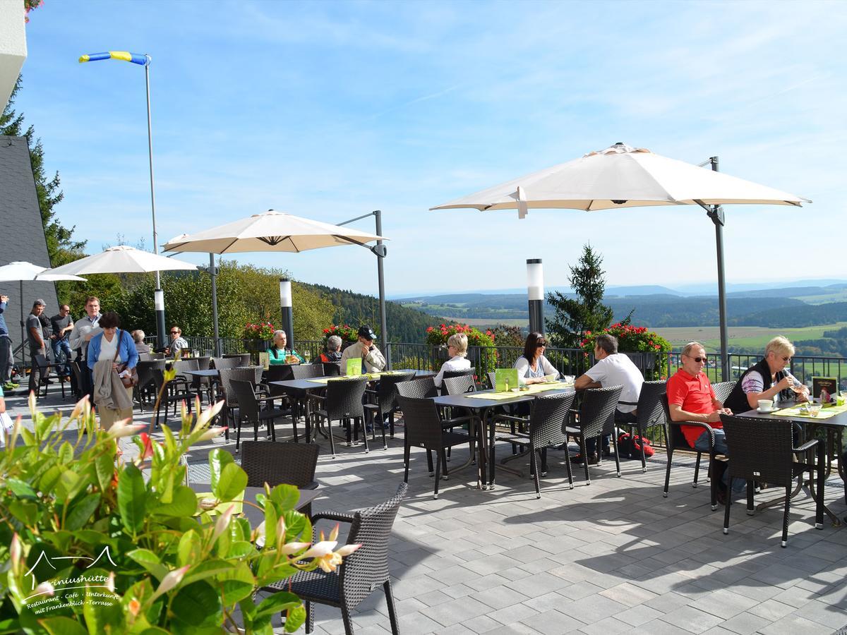 Die Triniushuette "Thueringens Schoenste Aussicht" Rauenstein エクステリア 写真