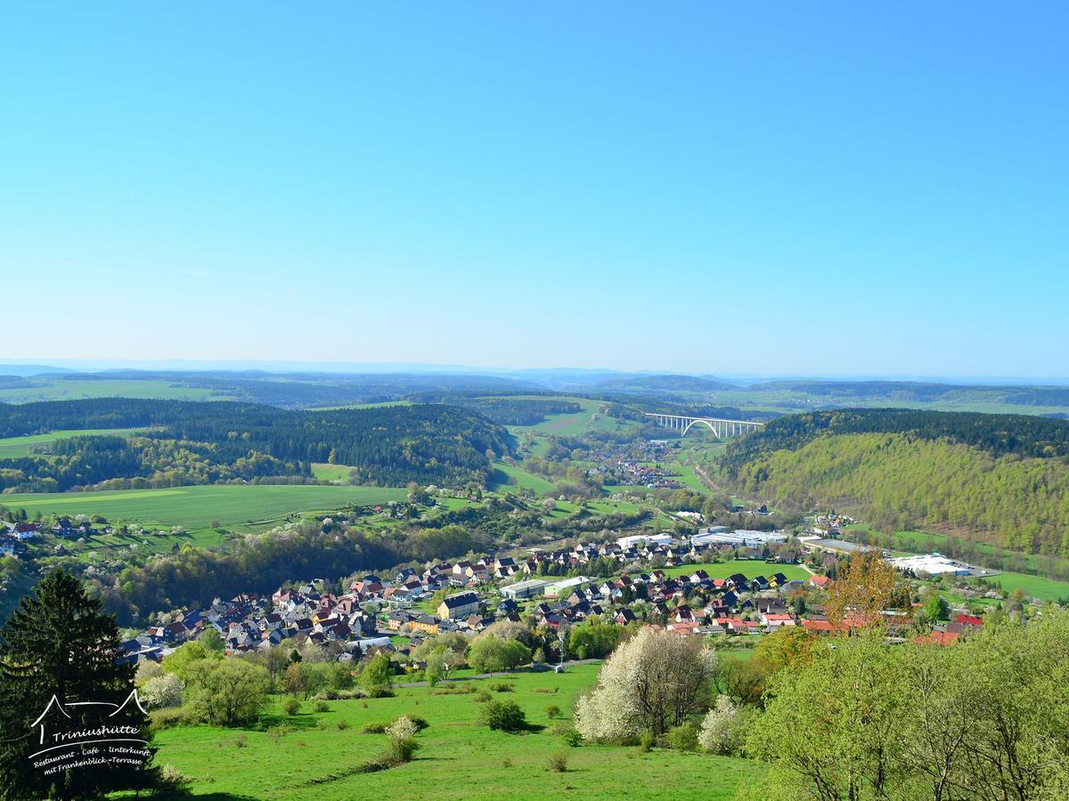 Die Triniushuette "Thueringens Schoenste Aussicht" Rauenstein 部屋 写真